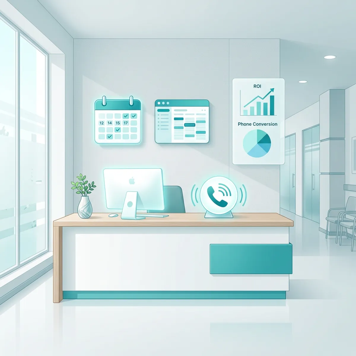Dental AI Receptionist ROI Formula